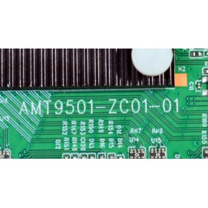 KIT DE TARJETAS ORIGINAL PARA TV ONN / NUMERO DE PARTE MAIN FUENTE 515CT9501M35 / AMT9501-ZC01-01/ M35/7750-01428 / 2130006980 / M25028-MT / T-CON T-000L / GSDT-000L / PANEL T320XVN02.H / DISPLAY T320XVN02.H / MODELO 100012589 32" - Imagen 3