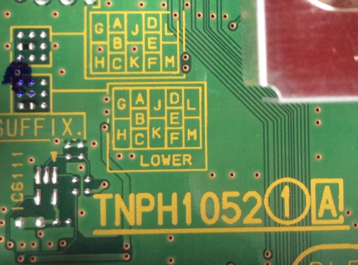 MAIN / PANASONIC TXN/A11TGUS / TNPH1052BC / TNPH1052 / TXN / A11TGUS / PANEL LC420DUE (SF)(R2) / MODELO TH-42LRU6 - Imagen 2