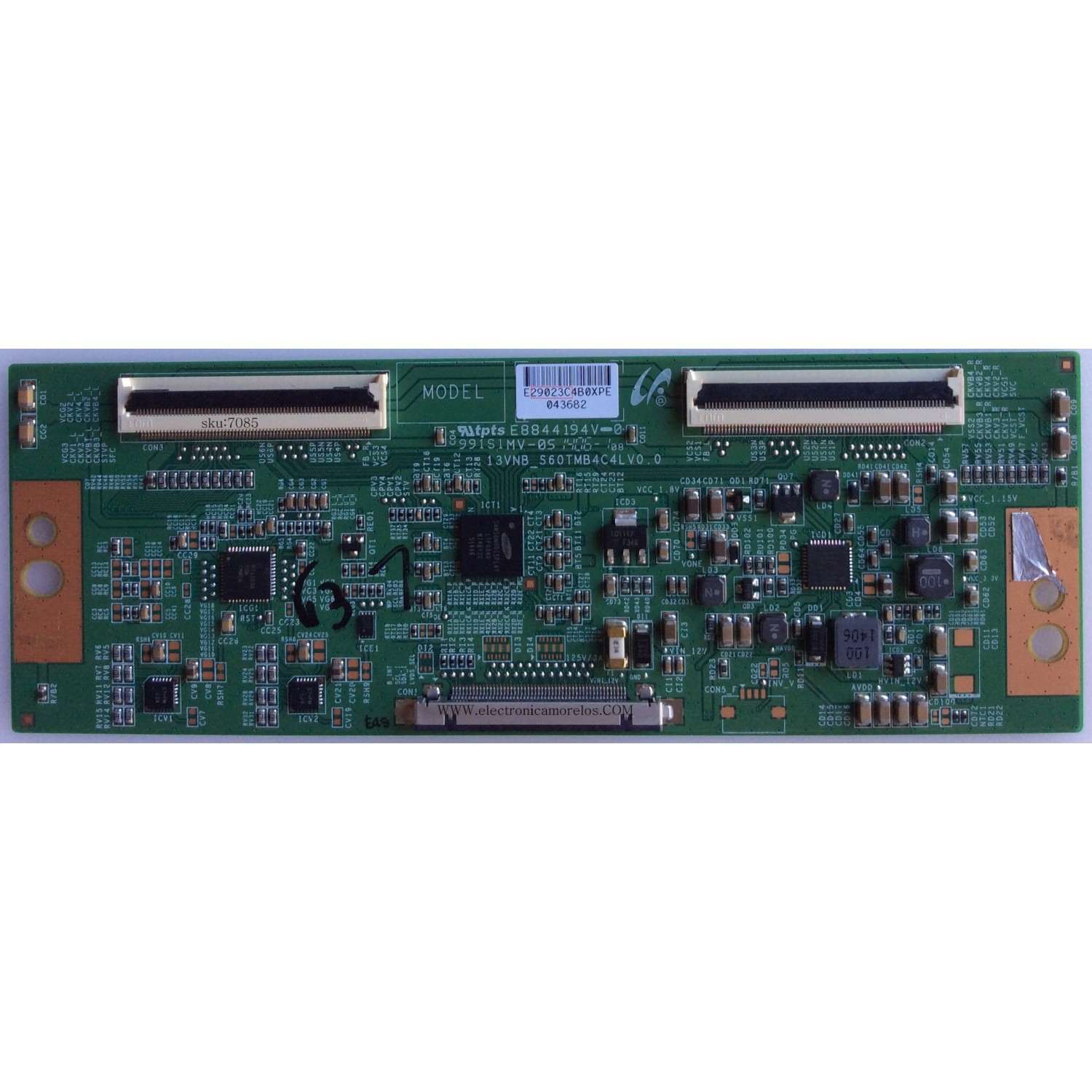 T-CON / VIZIO LJ94-29023C / 29023C / E8844194V / 991S1MV-0S / 13VNB_S60TMB4C4LV0.0 / MODELO E480i-B2 LWJQPOFQ	
