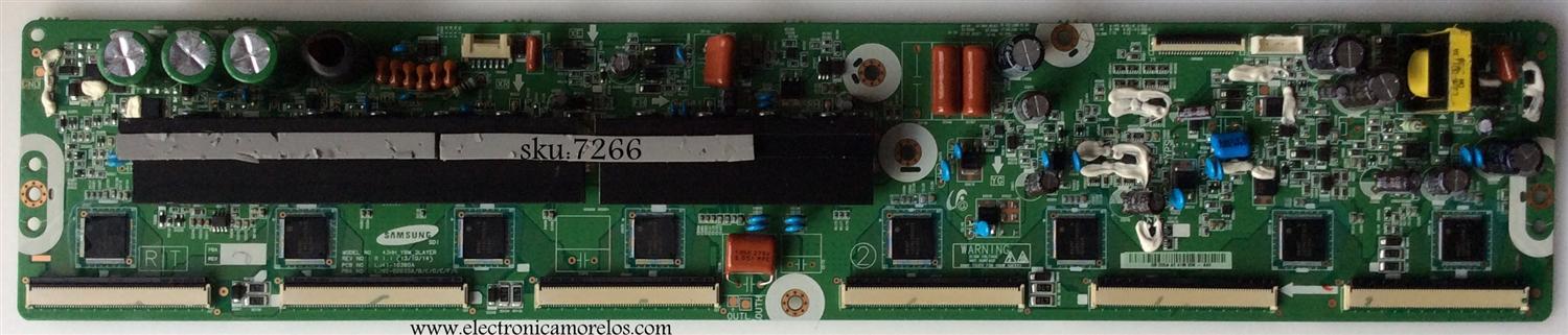 Y-SUS / SAMSUNG BN96-30097A / LJ41-10360A / LJ92-02035A / 035A / MODELO PN43F4500BFXZA TD02	