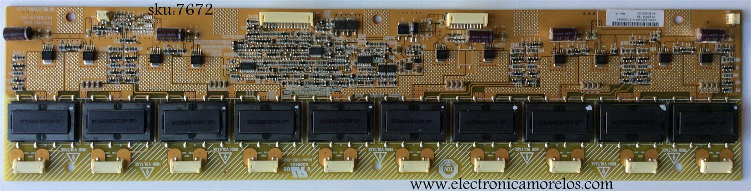 BACKLIGHT INVERSOR / WESTINGHOUSE 19.26006.198 / 44.B0902.001 / VK8A183F0206 / V183-XXXS / 4H.V1838.241/G1 / MODELO LVM-37W3	