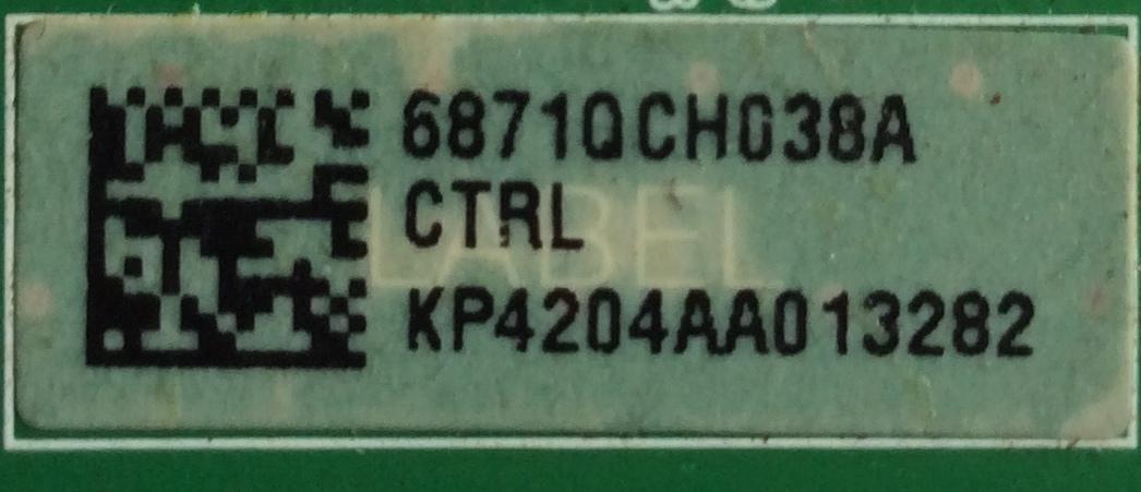 MAIN LOGICA / SANYO 6871QCH038A / 6870QCH003A / PANEL PDP42X24000 / MODELO DP50747 / AKAI PDP4216M / VIZIO P42HDE / SP42A / LG RU-42PZ61 / MU-42PM12X / DU-42PY10X / DU-42PX12XC AALLKG / DU-42PX12X / 42PX5D-UB / HYUNDAI HPT-4250H - Imagen 2