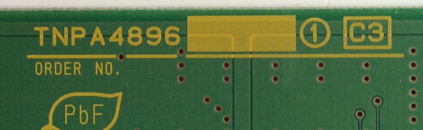 X-BUFFER C3 / PANASONIC TXNC31EPUU / TNPA4896 / MODELO TC-P50C1	 - Imagen 2