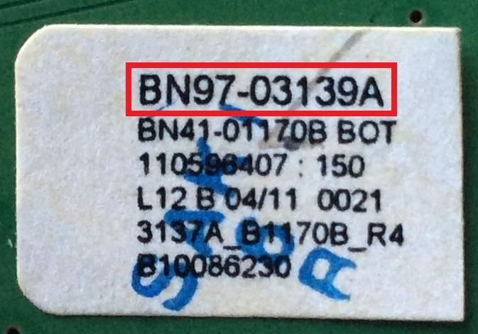 MAIN / SAMSUNG BN94-02823A / BN41-01170B / BN97-03139A / PARTE SUSTITUTA BN94-02823B / PANEL S58FH-YB02 / MODELO PN58B860Y2FXZA - Imagen 2