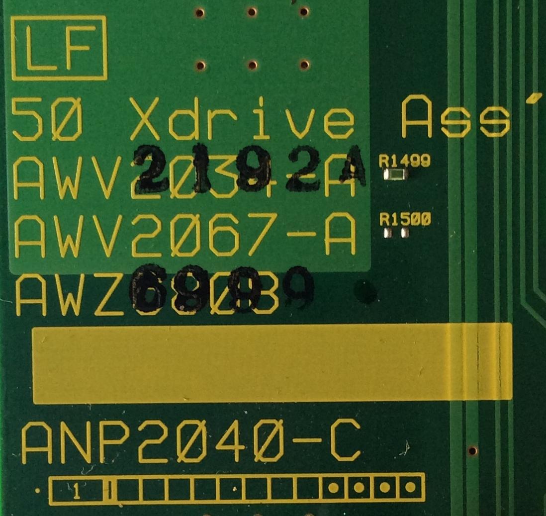 X-SUS / SONY 9-885-061-43 / AWZ6999 / ANP2040-C / AWV2192A / MODELO FWD-50PX1	 - Imagen 2