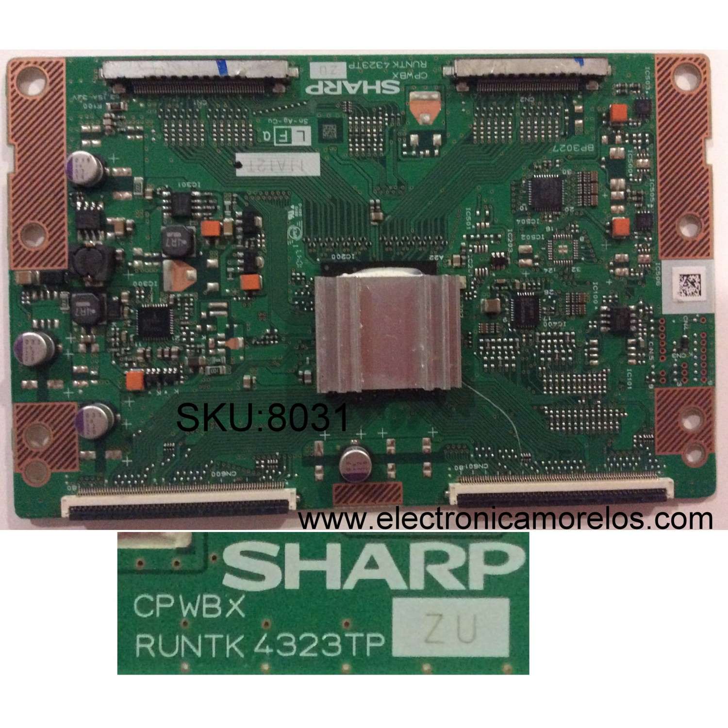 T-CON / SEIKI RUNTK4323TPZU / CPWBX4323TPZU / CPWBX / 4323TP / MODELO SE401GS	