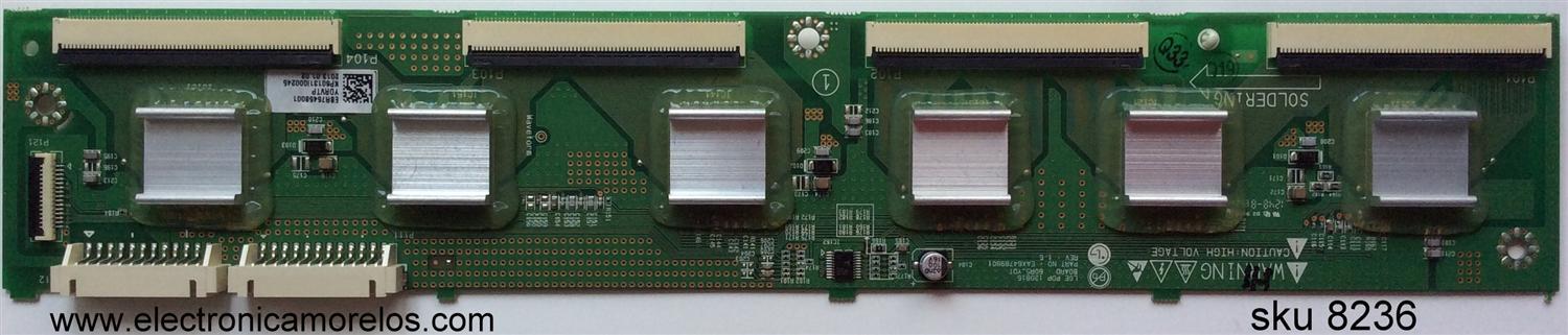 BUFFER YDRVTP / LG EBR75458001 / EAX64789801 / PANEL PDP60R50000 / MODELOS 60PN5300-UF.BUSLLJR / 60PN5700-UA.BUSLLJR / 60PN6500-UA.BUSLLHR / 60PN5000-UA.BUSLLJR	