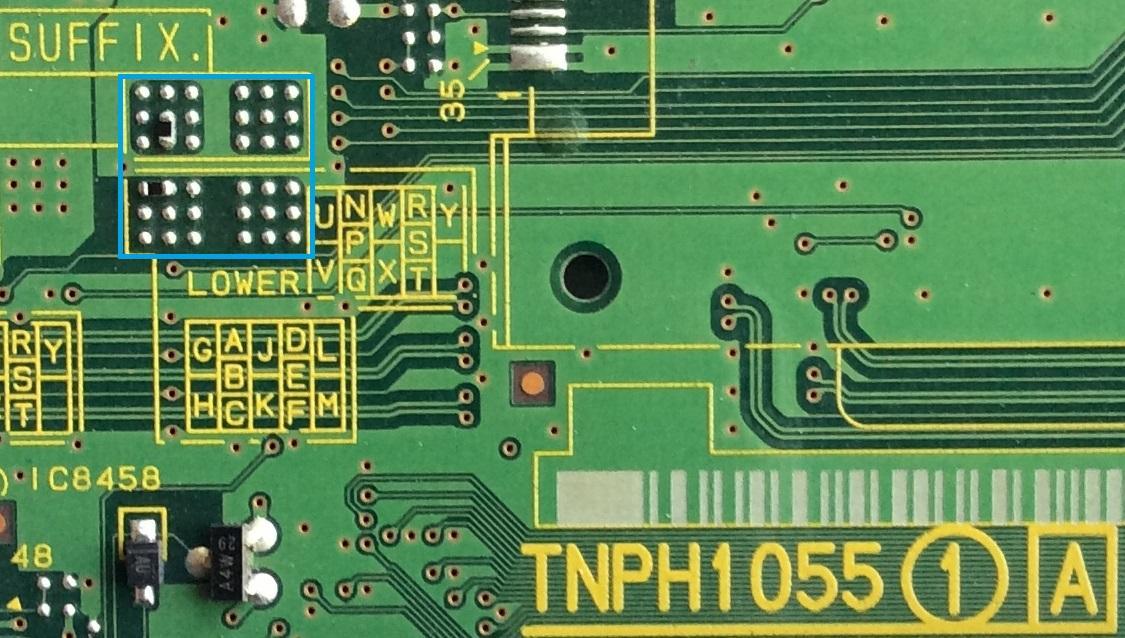 MAIN / PANASONIC TNPH1055KA / TNPH1055 / MODELO TC-L47WT60	 - Imagen 2