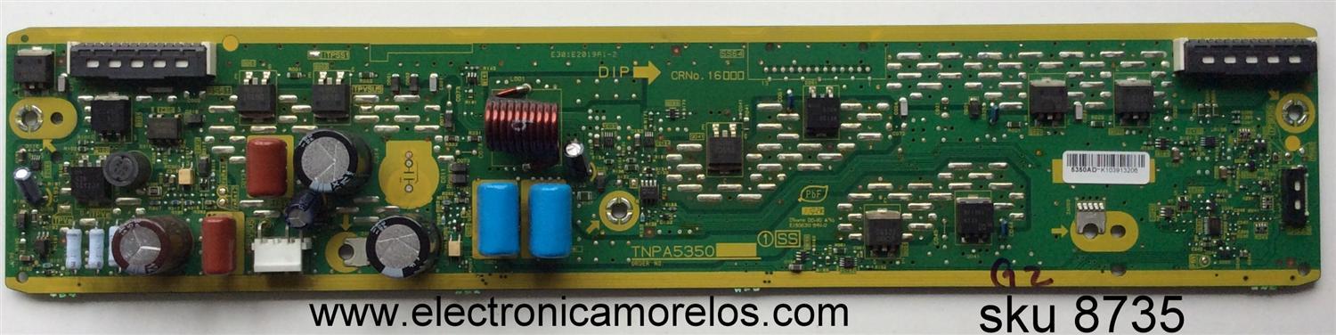 X-SUS / PANASONIC TXNSS1PKUU / TNPA5350AD / TNPA5350 / MODELO TC-P42S30	