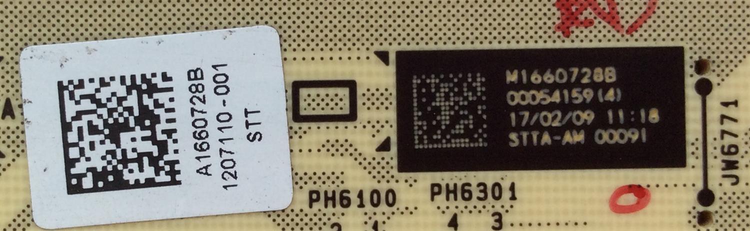 FUENTE DE PODER / SONY A-1660-728-B / 1-878-599-11 / A1660728B / PANEL LTY460HB11 / MODELOS KDL-46S5100 / KDL-46V5100 - Imagen 2