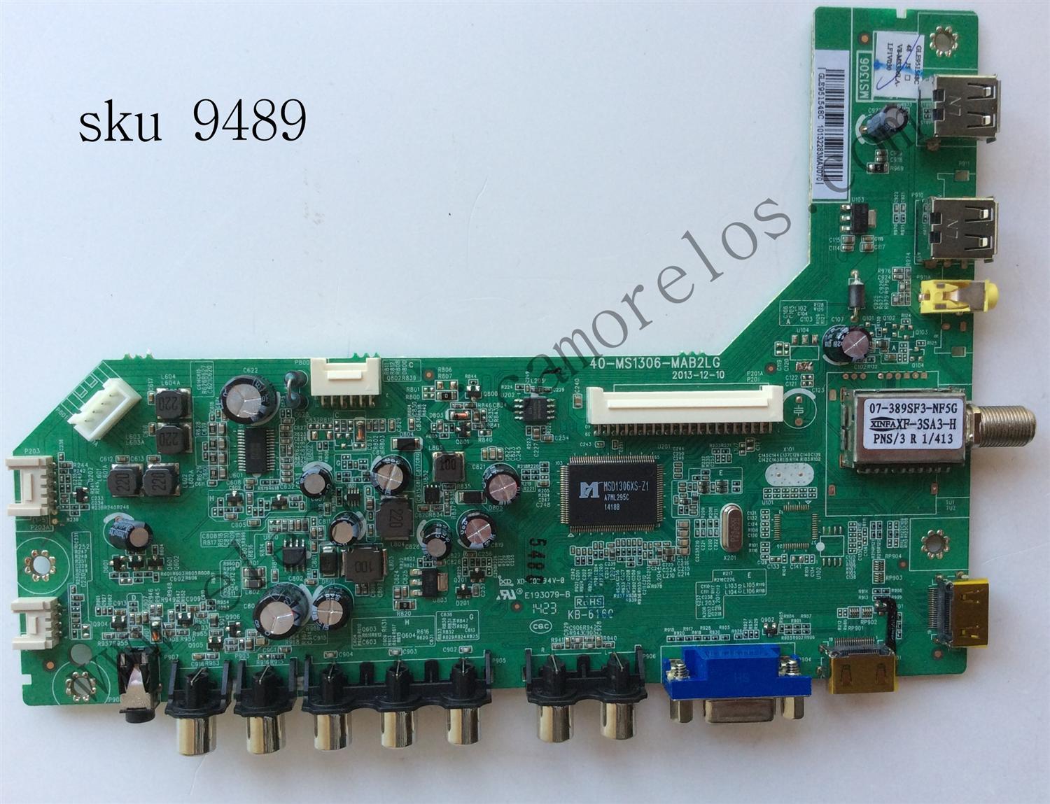 MAIN  PARA TV TCL NUMERO DE PARTE GLE951548C / V8-MS306LA-LF1V030 / MS1306 / 40-MS1306-MAB2LG / MODELO DE 48''	