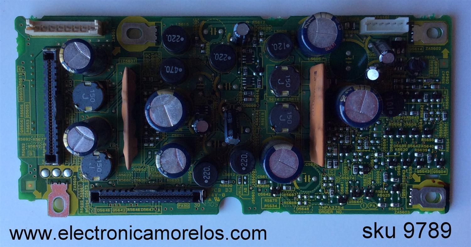 TARJETA PA / PANASONC TNPA3754 / TNPA37541PA / MODELO TH-42PX500U	