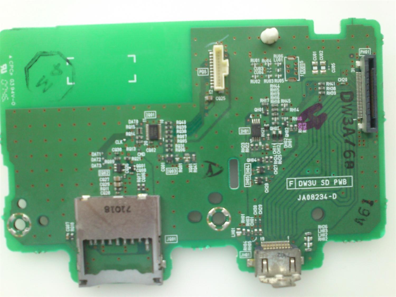 DW3U SD HDMI INPUT JA08234-D HITACHI X480414 MODELO P42H401