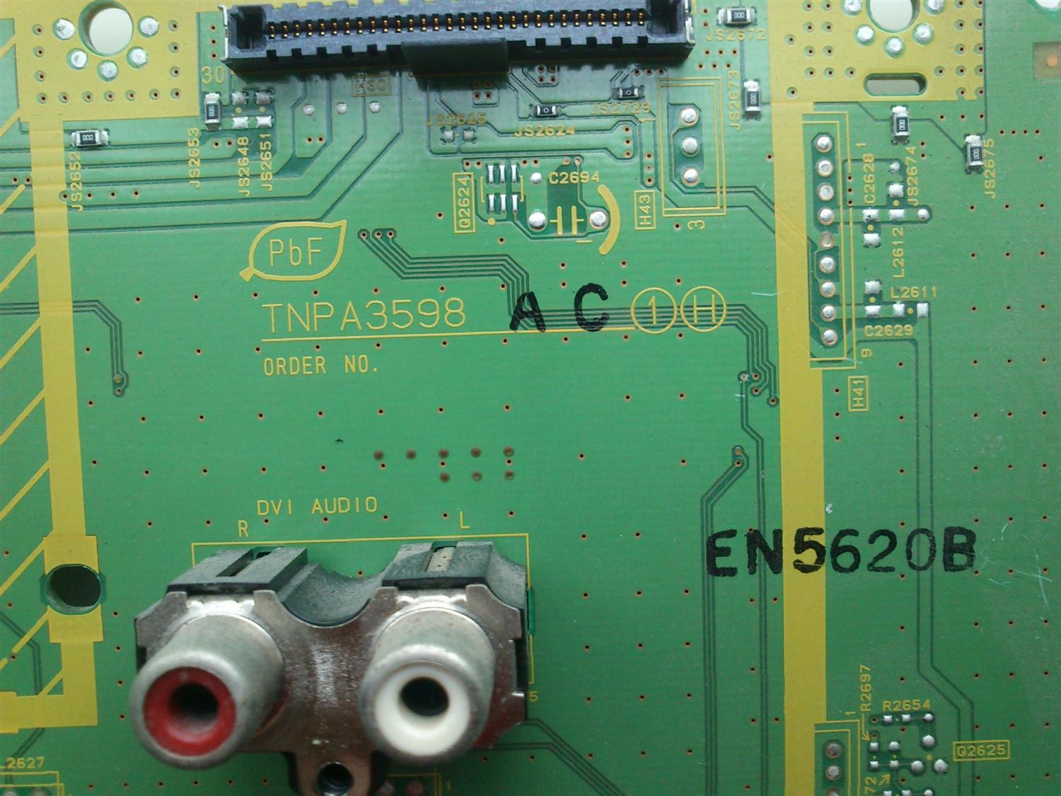 H BOARD AV TERMINAL PANASONIC TNPA3598AC  MODELO TH-42PD50 - Imagen 2