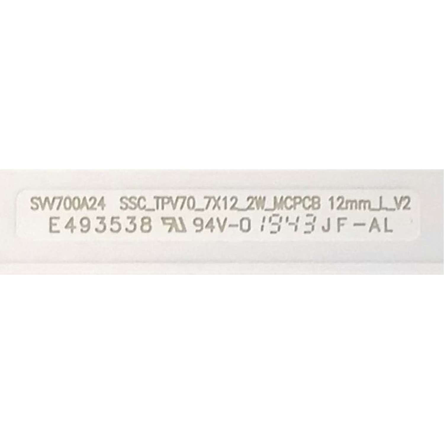 KIT DE LEDS ORIGINAL PARA TV VIZIO 14 PIEZAS / NUMERO DE PARTE SW700A24 / SSC_TPV70_7X12_2W_MCPCB / 210BZ06DLB33TBT00B / K150A5BV321K / PANEL TPT700B5-V1T01.D / MODELO V705-G1 / V705-G1 LTCHQTAV / V705-G1 LTCHQTBW / V705-G1 LTCHQTBV - Imagen 3