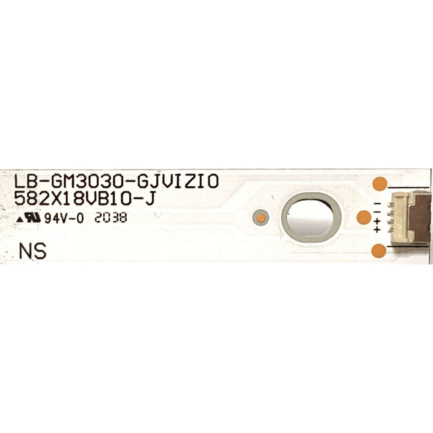 KIT DE LED'S PARA TV VIZIO (2 PIEZAS) / NUMERO DE PARTE LB-GM3030-GJVIZIO / 582X18VB10 / LB-GM3030-GJVIZI0582X18VB10-J / LB-GM3030-GJVIZIO582X18VB10-JS / 210BZ18D0B334BR00X / 44T6T37GEH8N / 58VB40 / PANEL TPT580B5-U101.D  REV.S01BG / MODELO V585X-H1 - Imagen 3