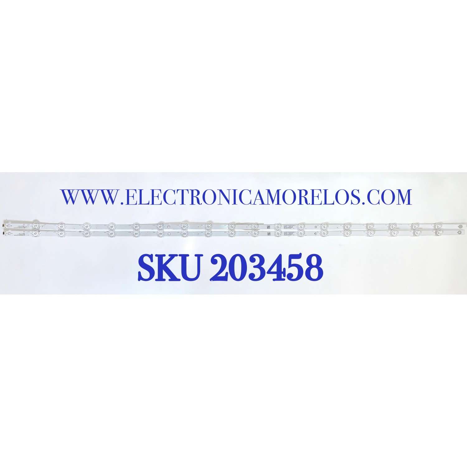 KIT DE LED'S PARA TV VIZIO (2 PIEZAS) / NUMERO DE PARTE LB-GM3030-GJVIZIO / 582X18VB10 / LB-GM3030-GJVIZI0582X18VB10-J / LB-GM3030-GJVIZIO582X18VB10-JS / 210BZ18D0B334BR00X / 44T6T37GEH8N / 58VB40 / PANEL TPT580B5-U101.D  REV.S01BG / MODELO V585X-H1