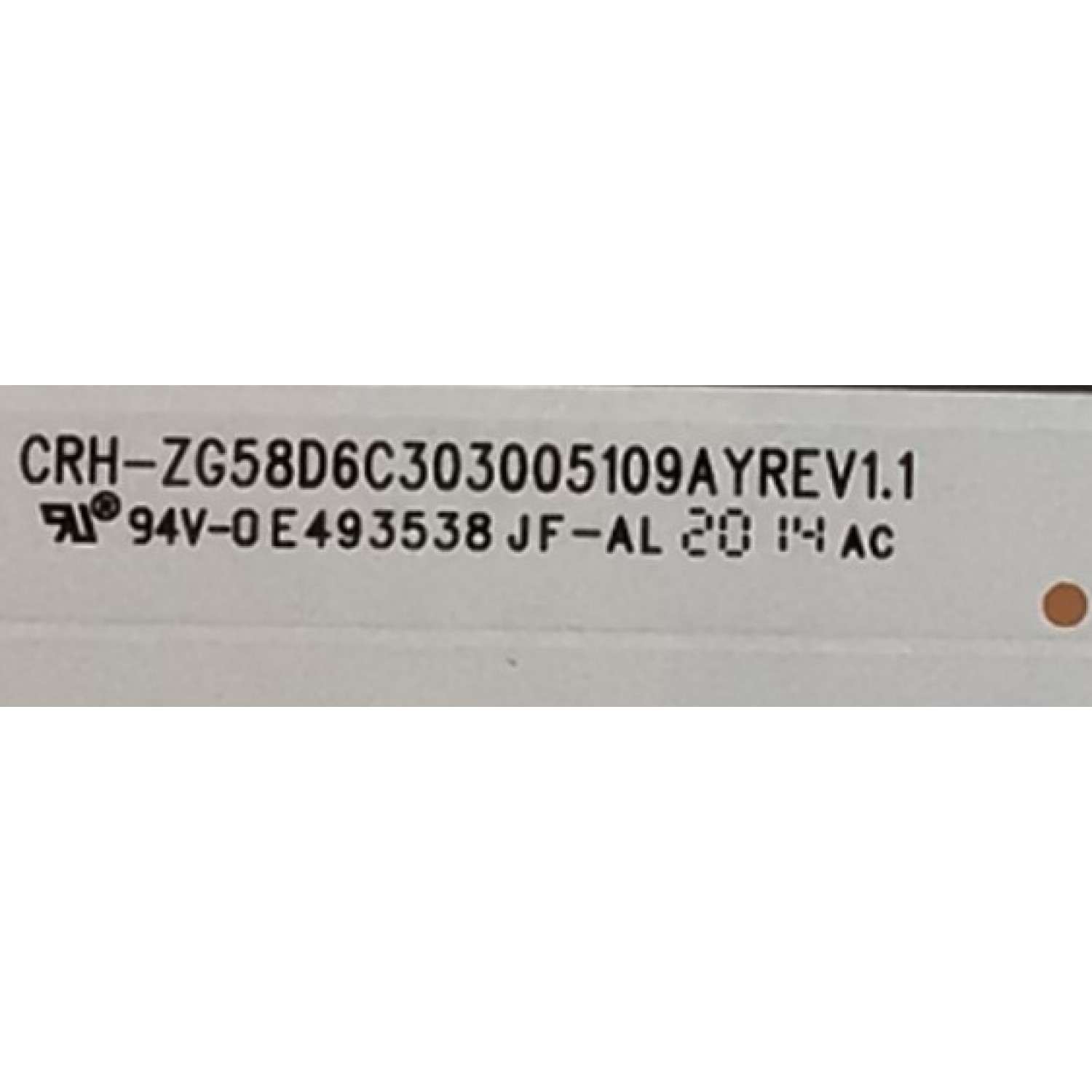 KIT DE LED'S PARA TV ONN (10 PIEZAS) / NUMERO DE PARTE CRH-ZG58D6C303005109AY / CRH-ZG58D6C303005109AYREV1.1 / LB-C580-D6C-U-P-5-17-X1 / Y174-L06-HA-2 / B200505A5P / 58D6C / 221248 / PANEL C580Y19D6 / MODELO 100018971 - Imagen 4
