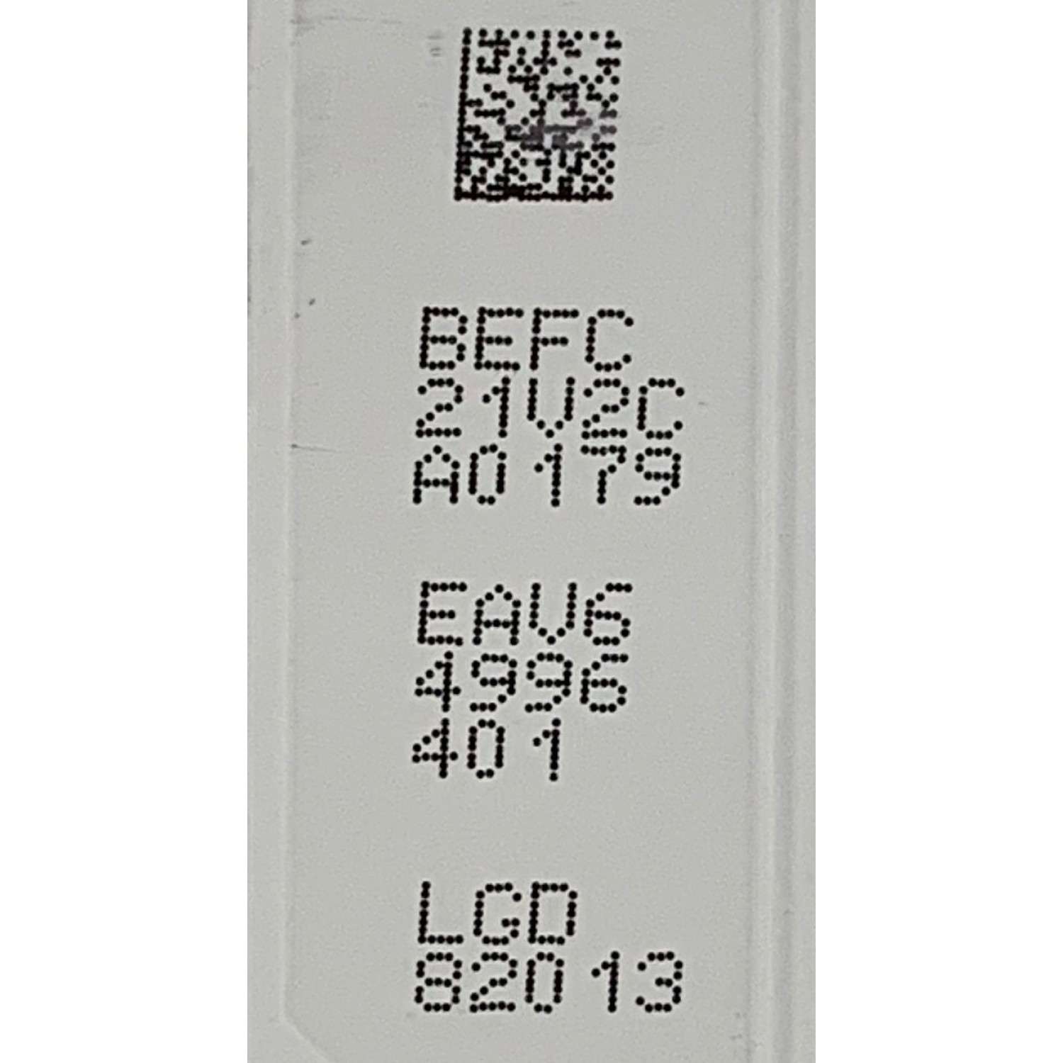 KIT DE LED'S PARA TV LG (12 PIEZAS)  EAV64996401 / EAV64996501 / Y19.5 TRIDENT 82UM75_A_S / Y19.5 TRIDENT 82UM75_B_S / Y19.5 TRIDENT 82UM75_A_REV00_191217 / PANEL'S HC820DQF-SLXR1-2142 / HC820DQF-SLXR1-2112 / MODELOS 82UN8570PUC / 82UN8570PUC.BUSWLJR - Imagen 2