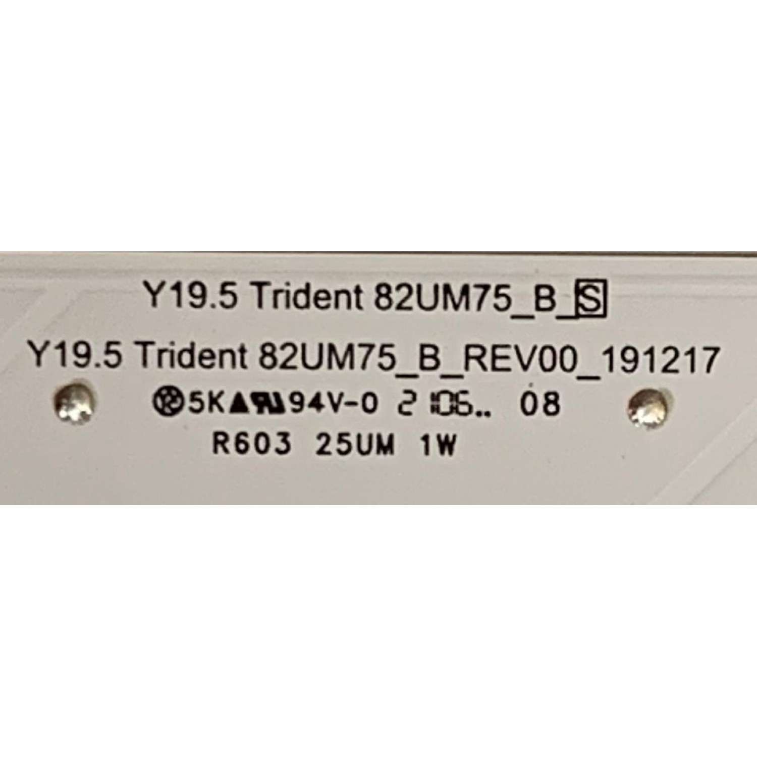 KIT DE LED'S PARA TV LG (12 PIEZAS)  EAV64996401 / EAV64996501 / Y19.5 TRIDENT 82UM75_A_S / Y19.5 TRIDENT 82UM75_B_S / Y19.5 TRIDENT 82UM75_A_REV00_191217 / PANEL'S HC820DQF-SLXR1-2142 / HC820DQF-SLXR1-2112 / MODELOS 82UN8570PUC / 82UN8570PUC.BUSWLJR - Imagen 7