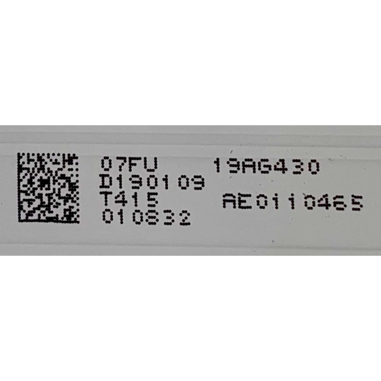 KIT DE LED'S PARA TV RCA (3 PIEZAS) / NUMERO DE PARTE JL.D43081330-031BS-M / JL.D43081330-031BS-M_V01 / MAX 43A114 / 19AG430 / 4E01165 / 07FU / D190109 / 010829 / PANEL HV430QUB-N1A / MODELO RTU4300 - Imagen 3