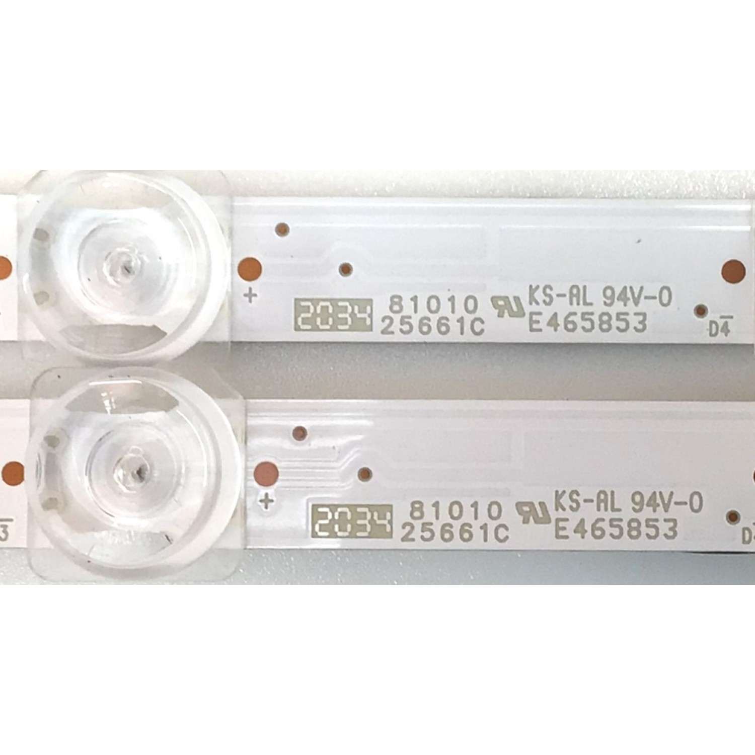KIT DE LED'S PARA TV VIZIO (2 PIEZAS) / NUMERO DE PARTE LB5010B / LB5010B  V0_02 / 210BZ16D0B33MBL00L / 81010 / 25661C / 20352018302 / AB59600000XM / PANEL TPT500B5-U2L01.D  REV:S01C / MODELO V505-H1 / V505-H1 LTMHC2KW - Imagen 4