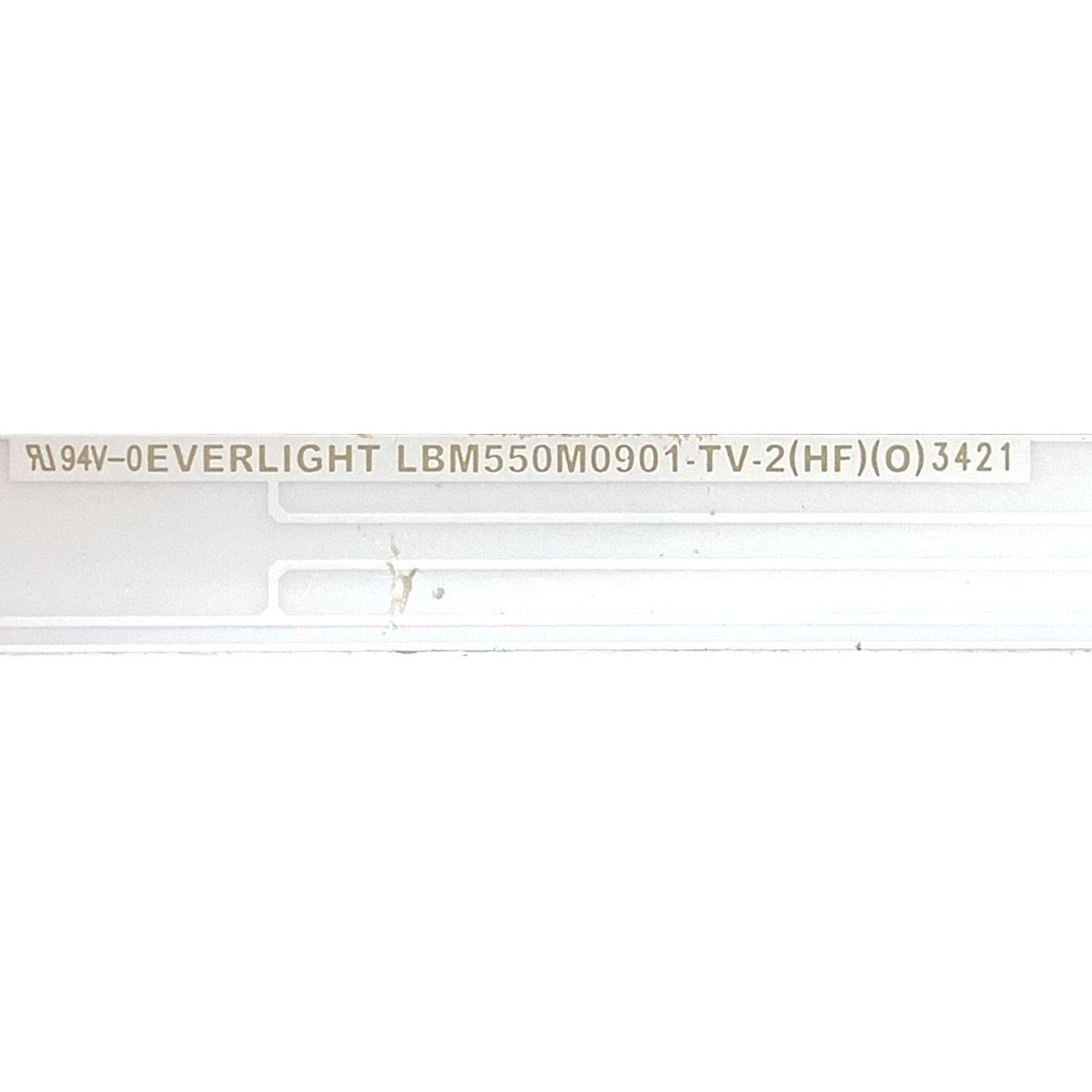 KIT DE LEDS PARA TV INSIGNIA ( 4 PZ ) -INCOMPLETO- / NUMERO DE PARTE LBM550M0901 / LBM550M0901-TV-2(HF)(O) / 210BZ09D0B33LBM0AE / MODELO NS-55F301NA22 - Imagen 3