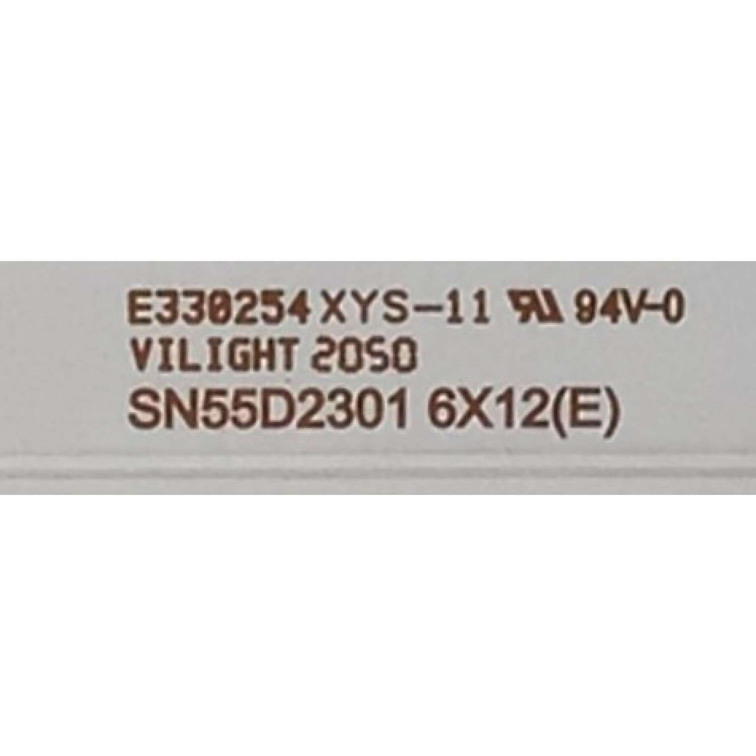 KIT DE LEDS PARA TV SONY ( 6 PZ ) / NUMERO DE PARTE SN55D2301 / SN55D2301 6X12(E) / E330254 / 62WP5FC / PANEL YDBM055DCS11 / MODELO XR-55X90J - Imagen 2