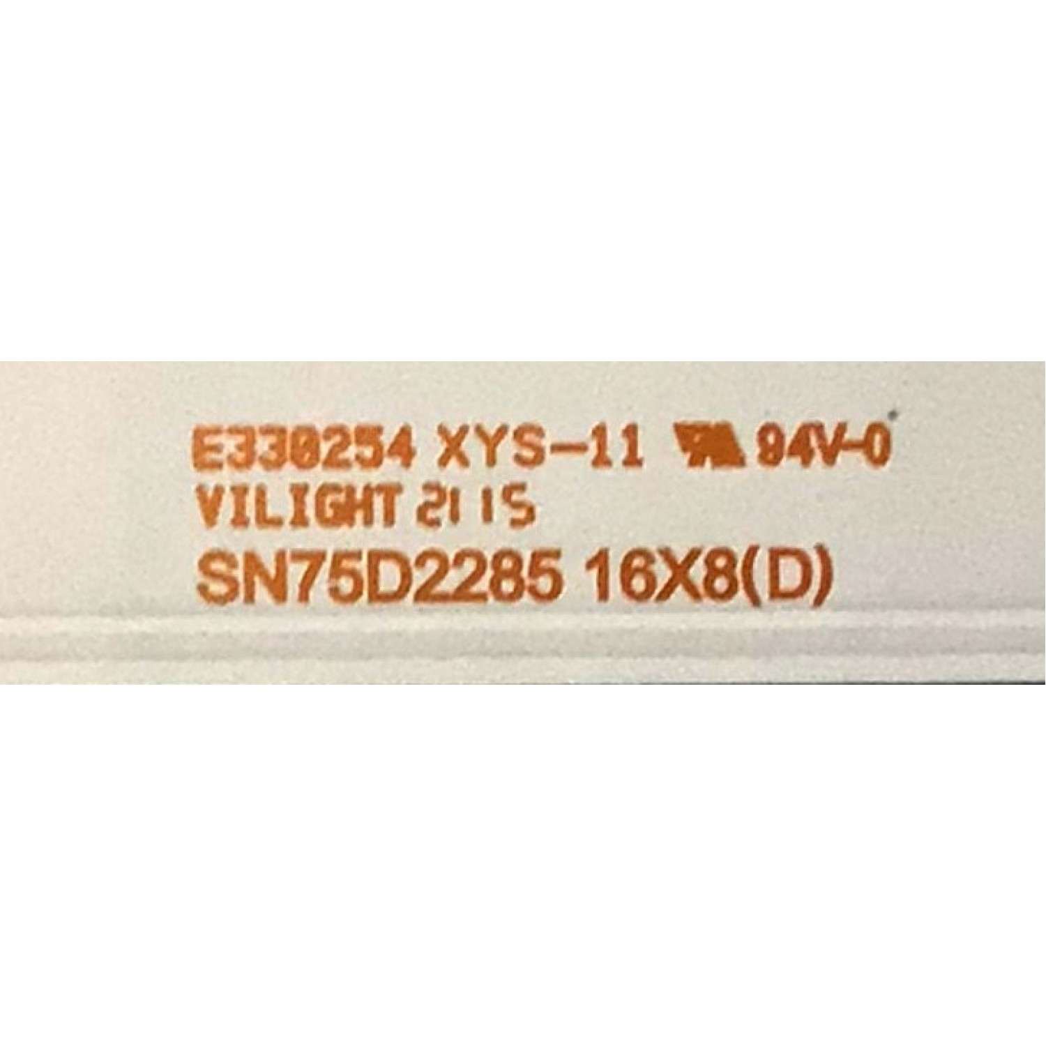 KIT DE LEDS PARA TV SONY ( 16 PZ ) / NUMERO DE PARTE SN75D2285 / SN75D2285 16X8(D) / E330254 / 42WM5F C / PANEL YDBM075DCS11 / MODELO XR-75X90CJ / XR75X90CJ - Imagen 3