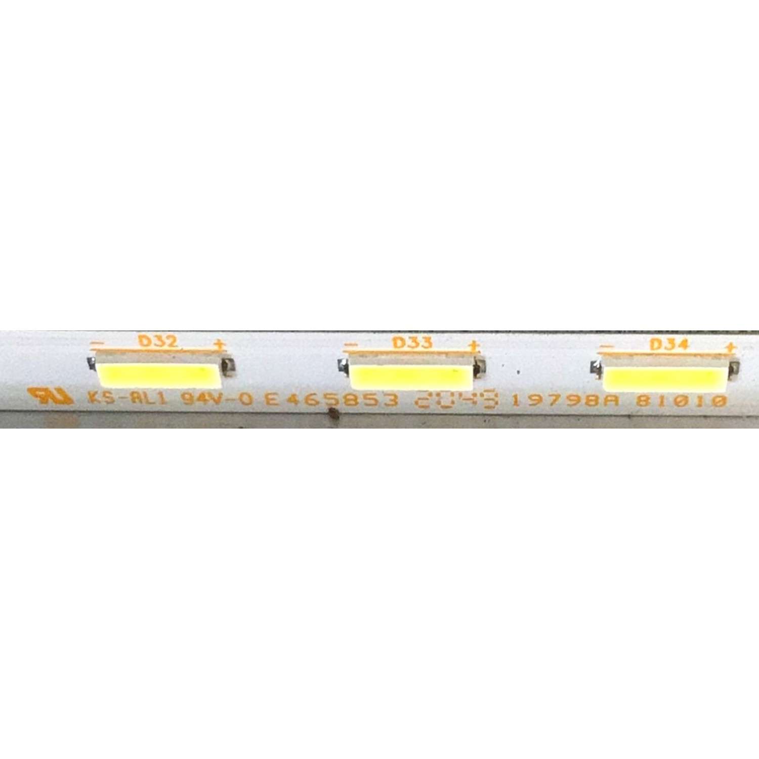 LED PARA TV SONY ( 1 BARRA ) / NUMERO DE PARTE LB43055 / LB43055 V0_00 / 19798A / E465853 / PANEL YS9F043HNO01 / MODELO XBR-43X800H / XBR43X800H - Imagen 4