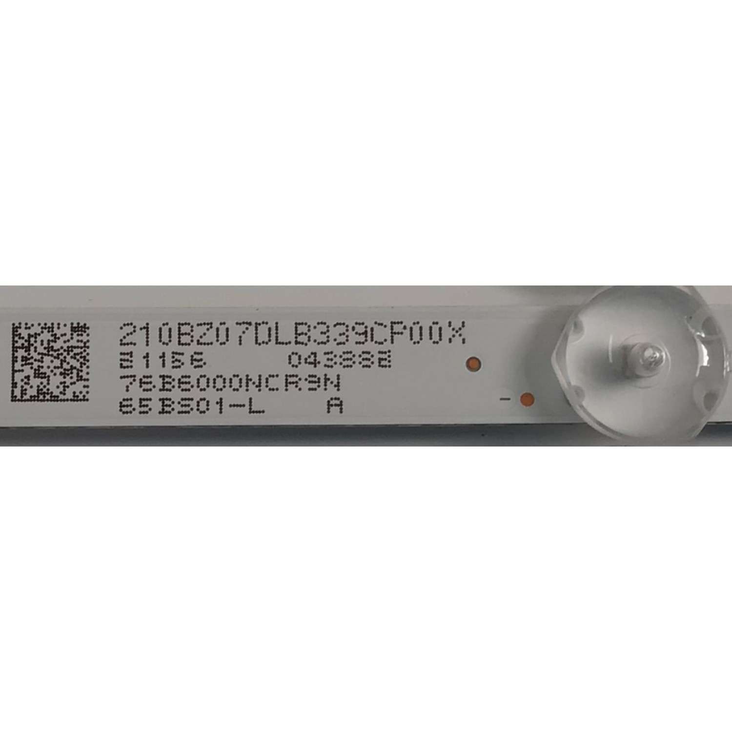 KIT DE LEDS PARA TV INSIGNIA ( 14 PZ ) / NUMERO DE PARTE LB-GM3030-GJBBY657X15 / LB-GM3030-GJBBY657X15-R-S / LB-GM3030-GJBBY657X15-L-S / PANEL TPT650WR-QVN07.U / MODELO NS-65F501NA22 / NS-65F501NA22 REV A - Imagen 6