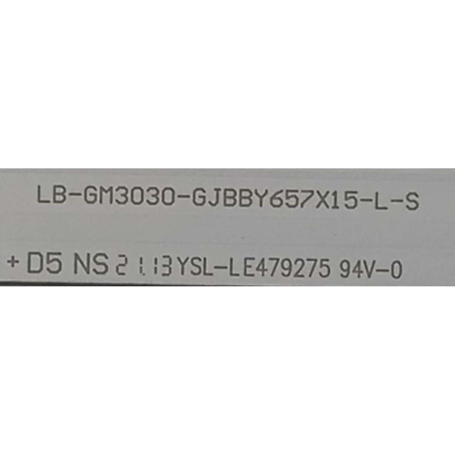 KIT DE LEDS PARA TV INSIGNIA ( 14 PZ ) / NUMERO DE PARTE LB-GM3030-GJBBY657X15 / LB-GM3030-GJBBY657X15-R-S / LB-GM3030-GJBBY657X15-L-S / PANEL TPT650WR-QVN07.U / MODELO NS-65F501NA22 / NS-65F501NA22 REV A - Imagen 5