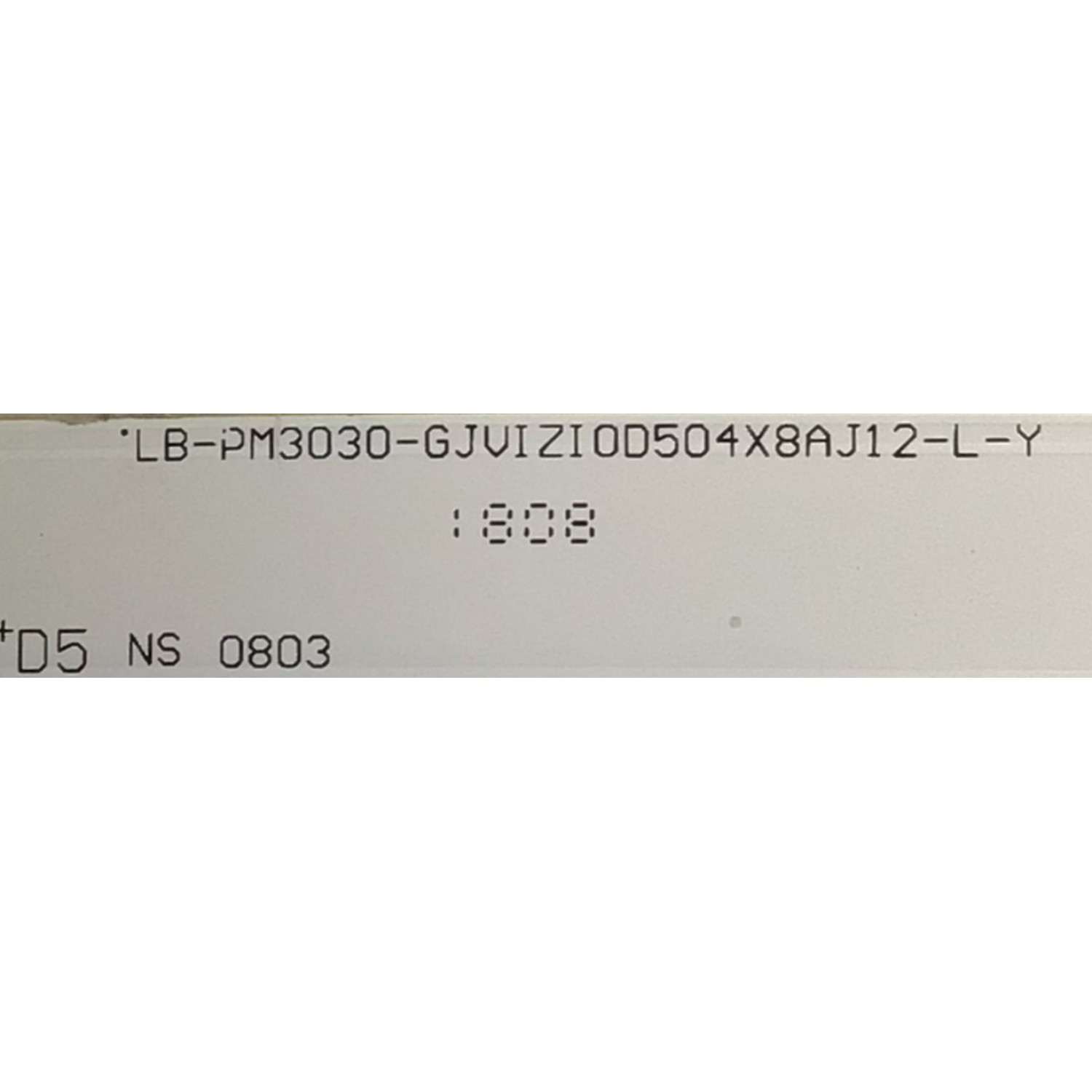 KIT DE LED'S PARA TV VIZIO ( 8 PZ ) / NUMERO DE PARTE LB-PM3030-GJVIZI0D504X8AJ12 / 50AJ12-L / 50AJ12-R / MODELO D50-F1 - Imagen 5
