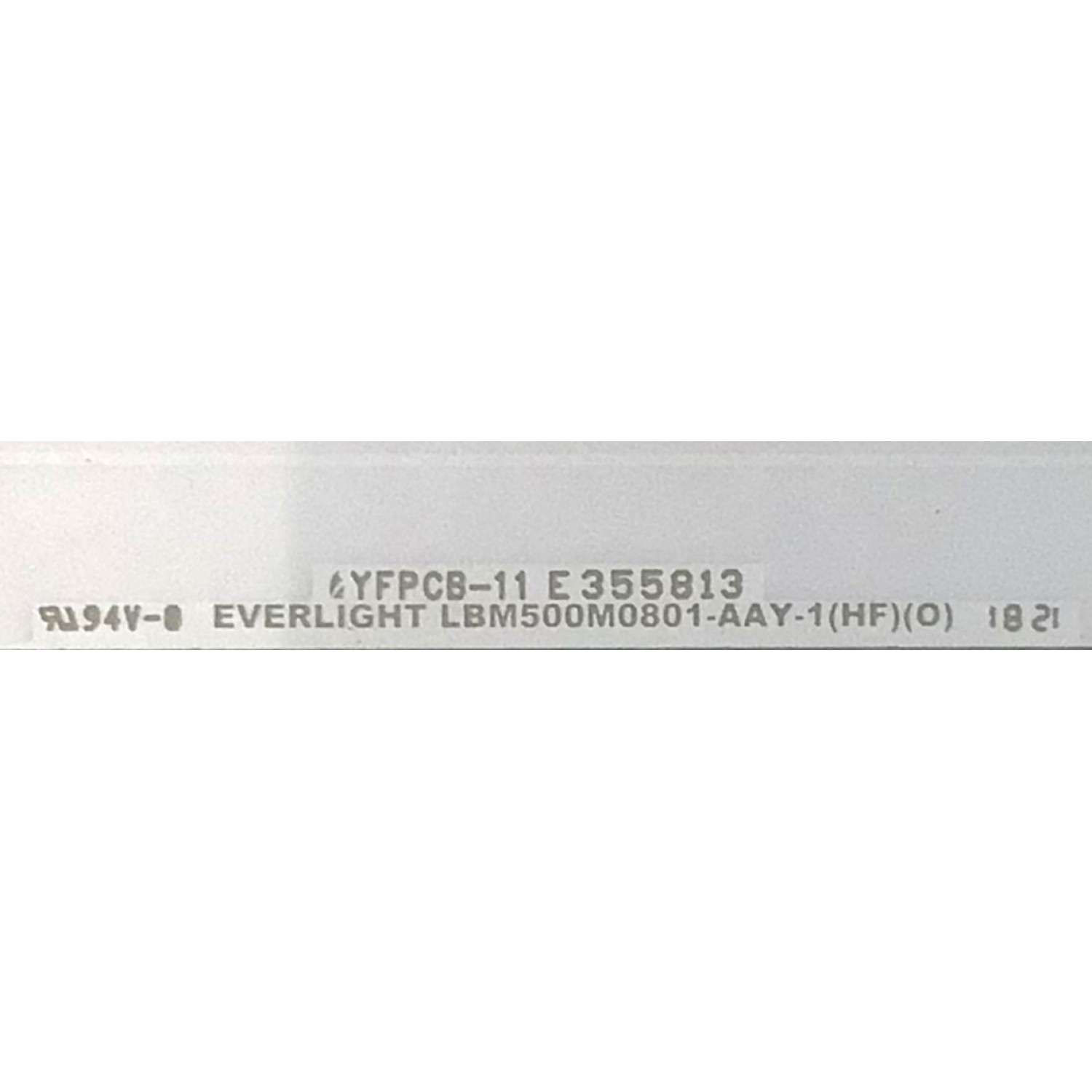 KIT DE LED'S PARA TV VIZIO ( 3PZ ) / NUMERO DE PARTE LBM500M0801-AAY-1 / LBM500M0801-AAY-1(HF)(O) / YFPCB-11 / MODELO V505-J09 - Imagen 3