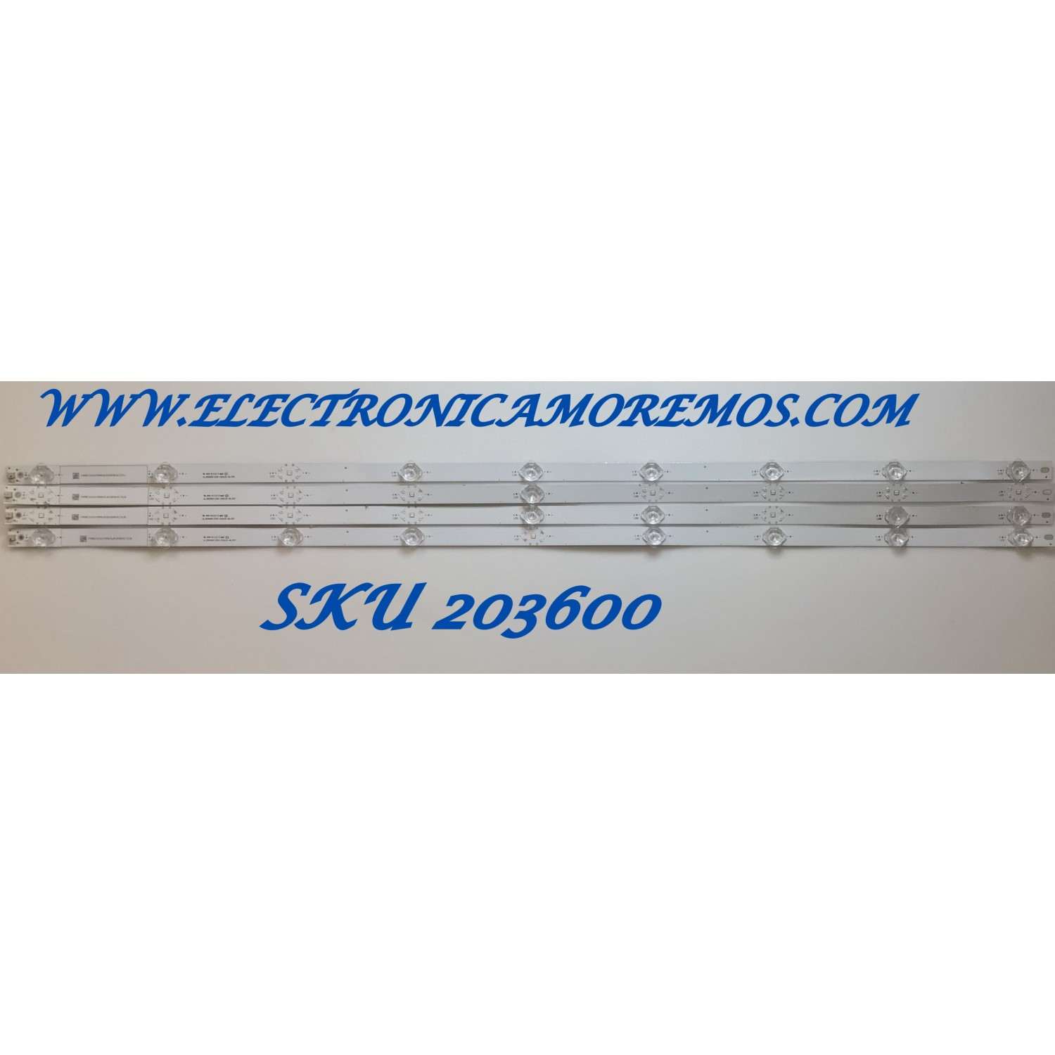 KIT DE LED'S PARA TV VIZIO ( 4 PZ ) / NUMERO DE PARTE JL.D50091330-202CS-M / JL.D50091330-2020DS-M V01 / LBM500M0901-HV-7 / MODELO D50X-G9 / V505-G9 / V505-H19 / V505-H9
