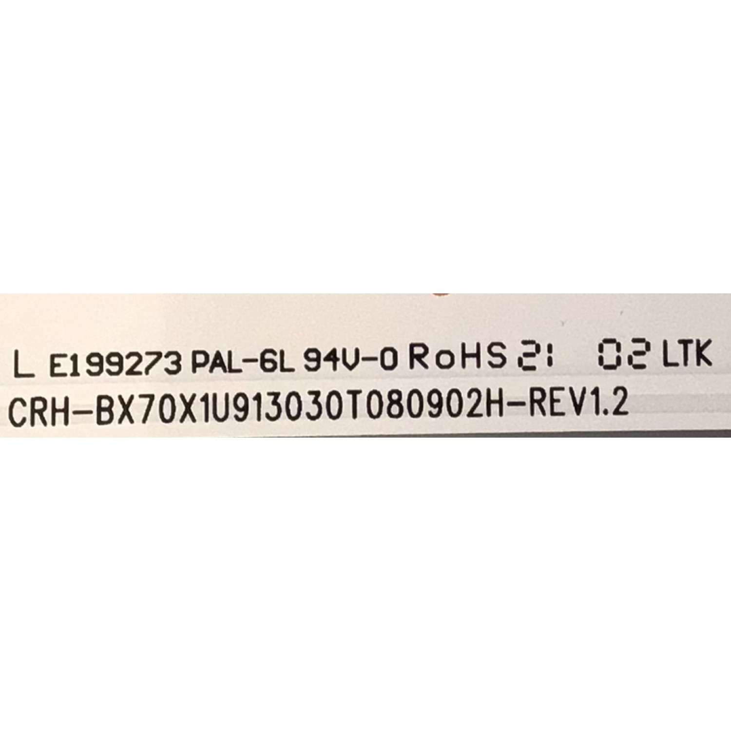 KIT DE LED'S PARA TV HISENSE ((8 PIEZAS)) / NUMERO DE PARTE SVH700A31 / HD700X1U91-L1 / CRH-BX70X1U913030T080902H-REV1.2 / 23682000 / PANEL HD700X1U91-L1 / DISPLAY CV700U2-T01 / MODELOS 70A6H / 70A6G / 70A65H / 70A61G / 70A6G3 / 70H6570G / 70A65G - Imagen 2