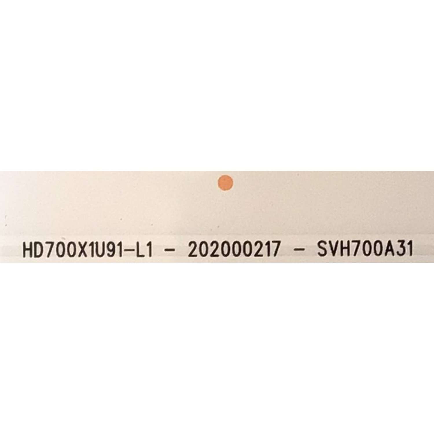 KIT DE LED'S PARA TV HISENSE ((8 PIEZAS)) / NUMERO DE PARTE SVH700A31 / HD700X1U91-L1 / CRH-BX70X1U913030T080902H-REV1.2 / 23682000 / PANEL HD700X1U91-L1 / DISPLAY CV700U2-T01 / MODELOS 70A6H / 70A6G / 70A65H / 70A61G / 70A6G3 / 70H6570G / 70A65G - Imagen 3