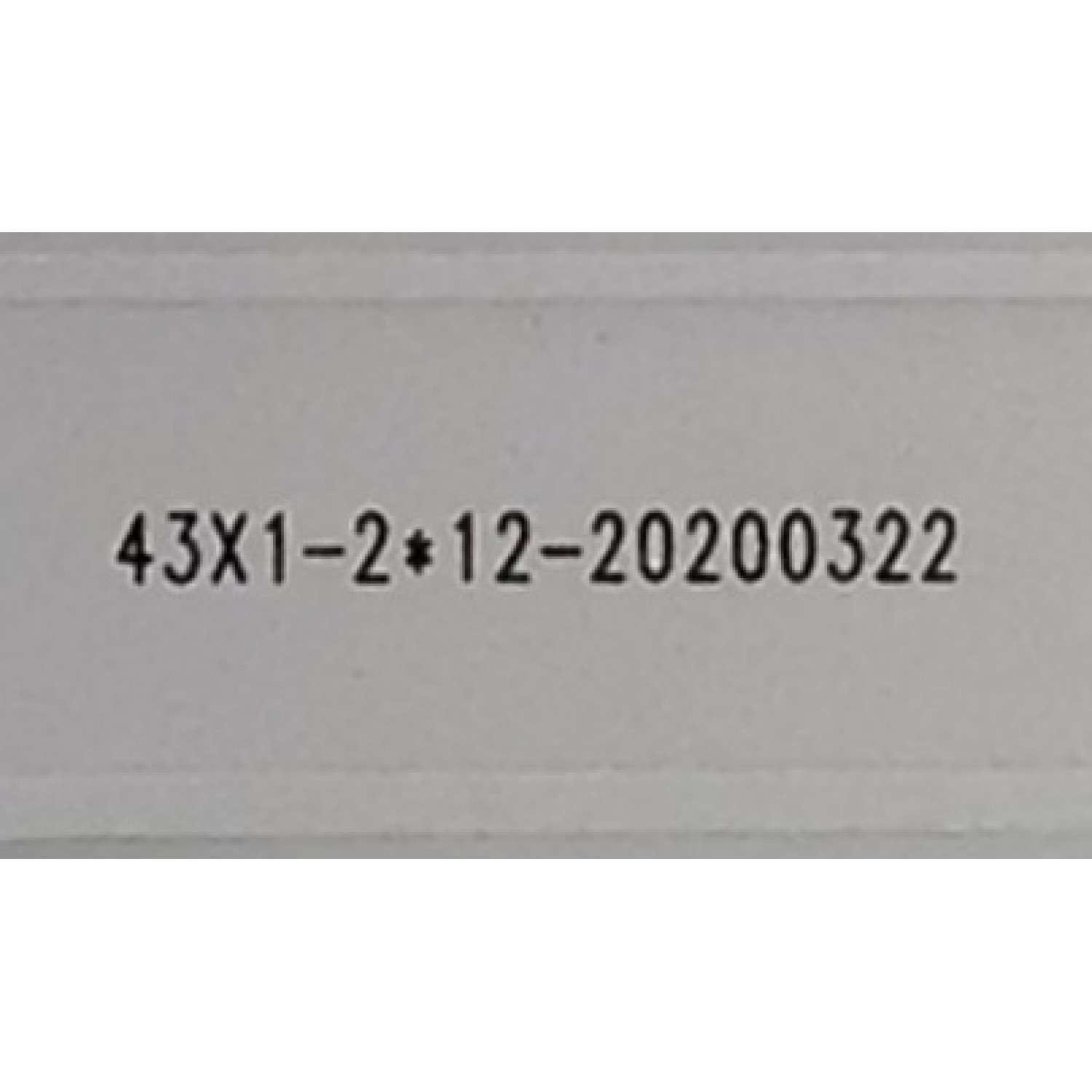 KIT DE LEDS PARA TV HISENSE ORIGINAL 2 PIEZAS / NUMERO DE PARTE JL.D425C1330-003AS / JL.D425C1330-003AS-M_V03 / 1258685 / 43X1-2*12-20200322 / 20200322 / E469119 / PANEL JHD425X1F52-T0L1K1 / MODELOS 43H4000GM / 43H4030F3 - Imagen 3