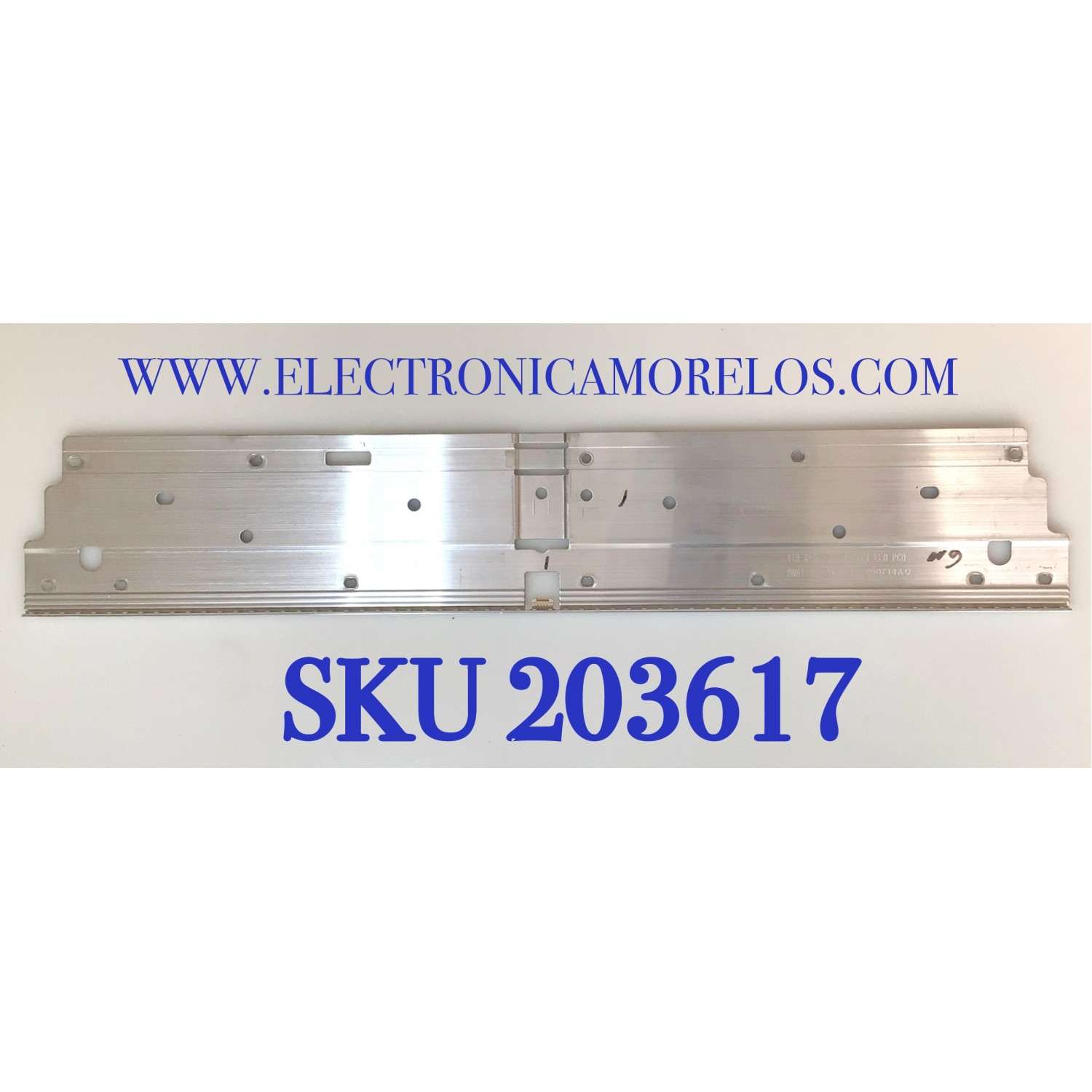 BARRA DE LED PARA TV SAMSUNG ((1 PIEZA)) / NUMERO DE PARTE BN96-49684A / LM41-00810A / BN61-16598A / 49684A / L1_Q50_C2_CFM / S33(2)_R1.0_T5R_100_LM41-00810A / PANEL CY-QA032HGCV1H / MODELOS QN32Q50RAFXZA / QN32Q60AAFXZA XA02 / HG32NJ690WFXZA
