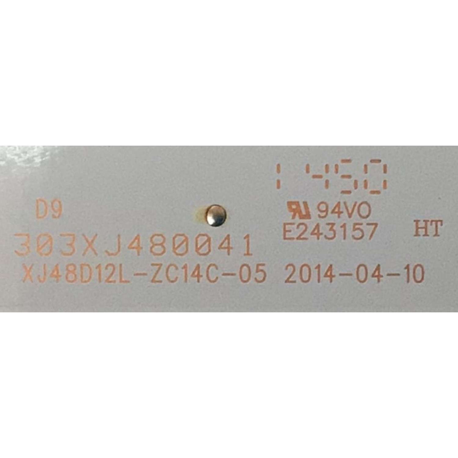 KIT DE LED'S PARA TV VIOS ((8 PIEZAS)) / NUMERO DE PARTE XJ48D12R-ZC14C-05 / XJ48D12L-ZC14C-05 / N843D-0 / 2010004155/B23 / E243157 / 141218A1 / 303XJ480041 / 303XJ480042 / PANEL CN48HC820 / MODELO VLEDTV4814SM - Imagen 3