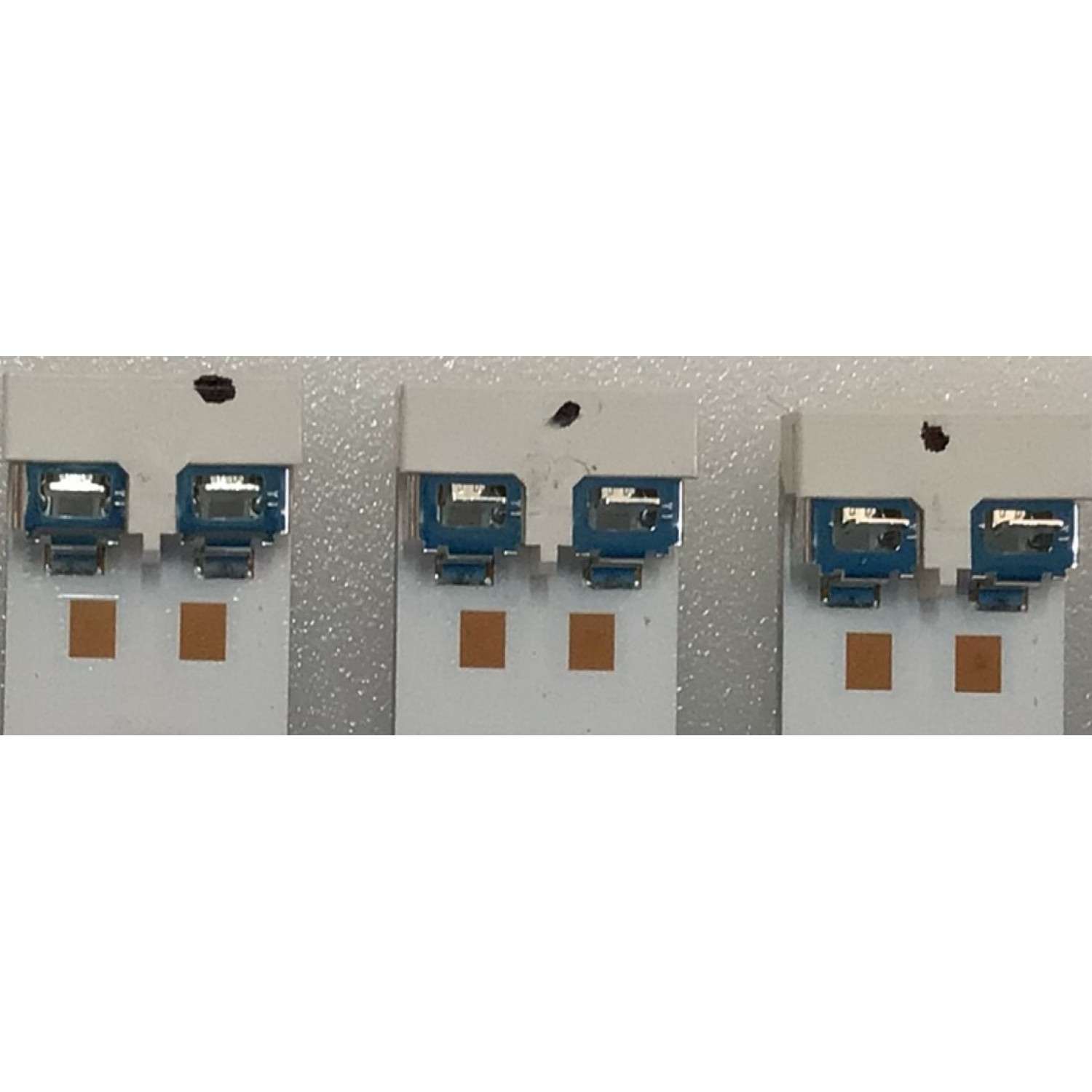 KIT DE LED'S PARA TV SAMSUNG ((18 PIEZAS)) / NUMERO DE PARTE BN96-52407A / BN96-52408A / BN96-52409A / LM41-01030A / LM41-01031A / LM41-01032A / 52407A / 52408A / 52409A / 86MR00 / 86LR00 / 86RR00 / PANEL CY-BT086FGEV2H / MODELO UN86TU9010FXZA BB01 - Imagen 5