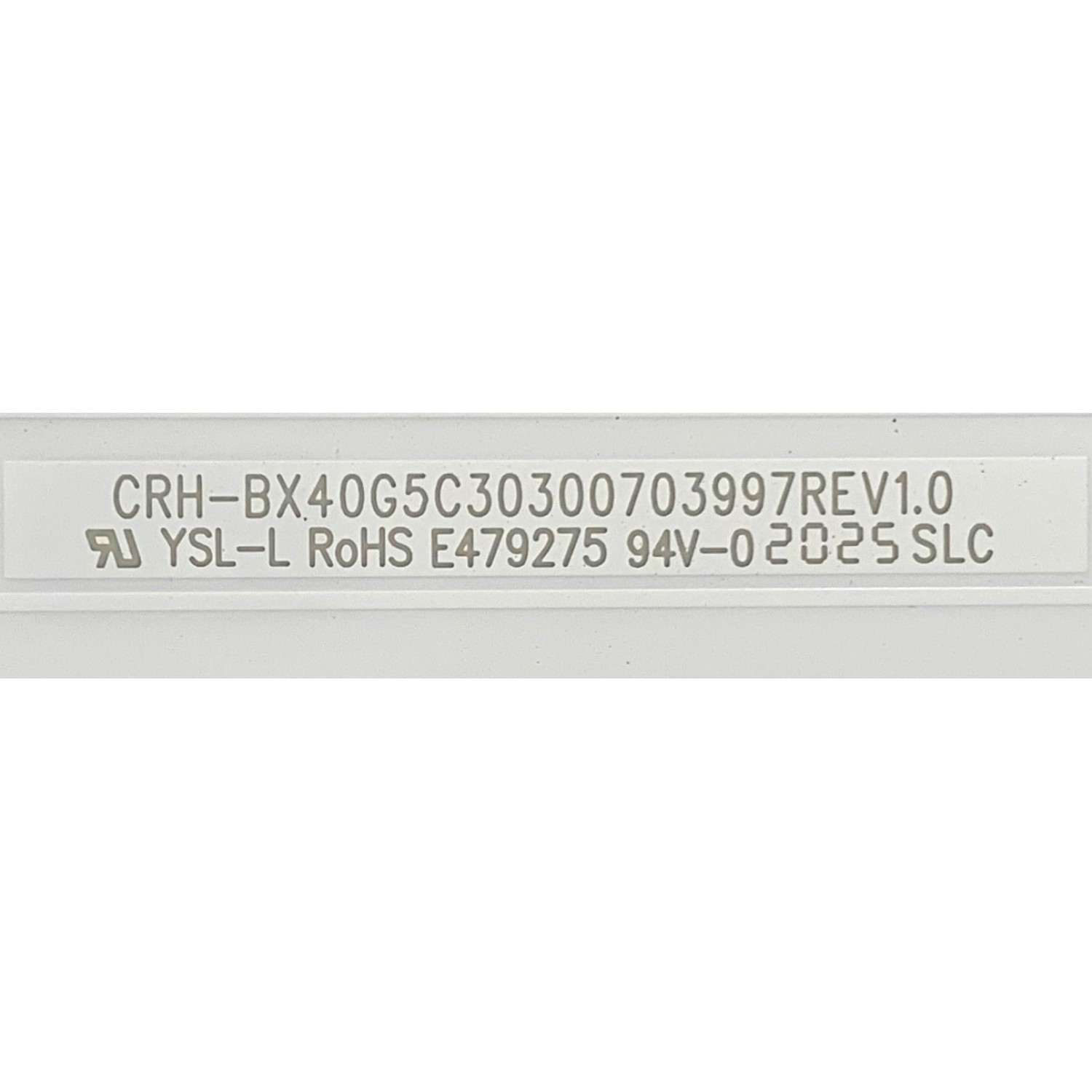 KIT DE LED'S PARA TV ( 3 PZ ) / NUMERO DE PARTE CRH-BX40G5C30300703997 / 222878 / E479275 / B200622AJC - Imagen 2