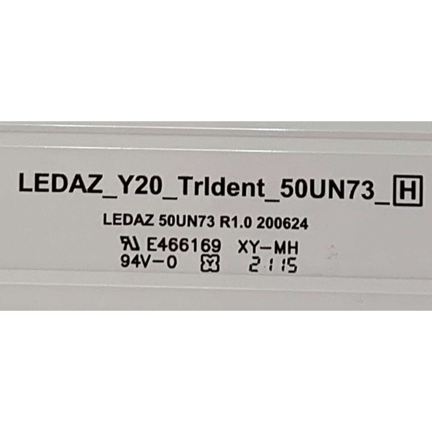 KIT DE LED'S PARA TV LG (4 PIEZAS) / NUMERO DE PARTE EAV65006001 / 50UN73_INX / LEDAZ_Y20_TRIDENT_50UN73_H / LEDAZ 50UN73 R1.0 200624 / E469119 / PANEL NC500DQG-VXHX7 / MODELOS 50UN73 / 50UP7560AUD / 50UP7560AUD.BUSJLJM - Imagen 2