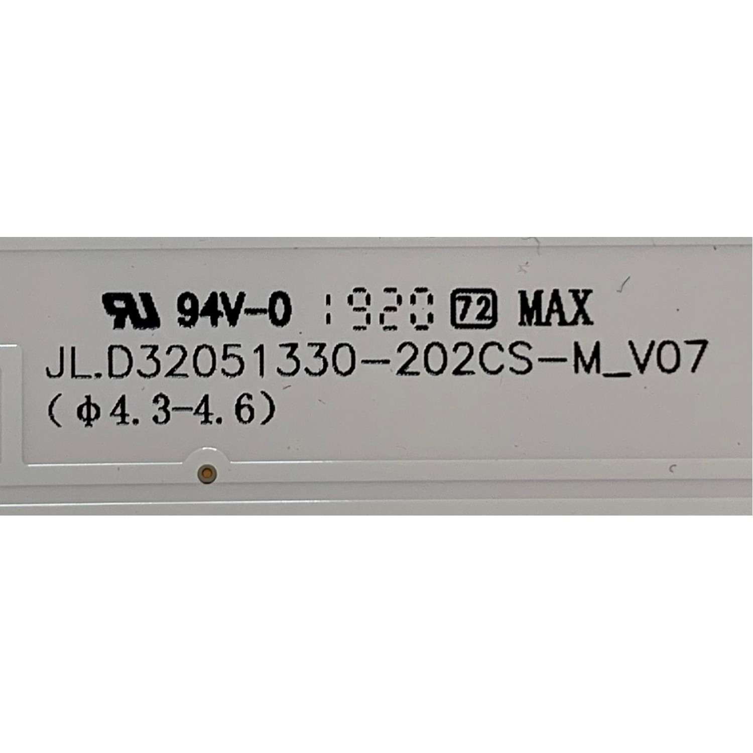 KIT DE LED'S PARA TV VIZIO (2 PIEZAS) / NUMERO DE PARTE JL.D32051330-202CS-M / JL.D32051330-202CS-M_V01 / PANEL V320BJ8-D03 / MODELO D32H-G9 / D32H-G9 LINIXZMV / D32H-G9 LINIXZPW / D32H-G9 LINIXZSW - Imagen 3