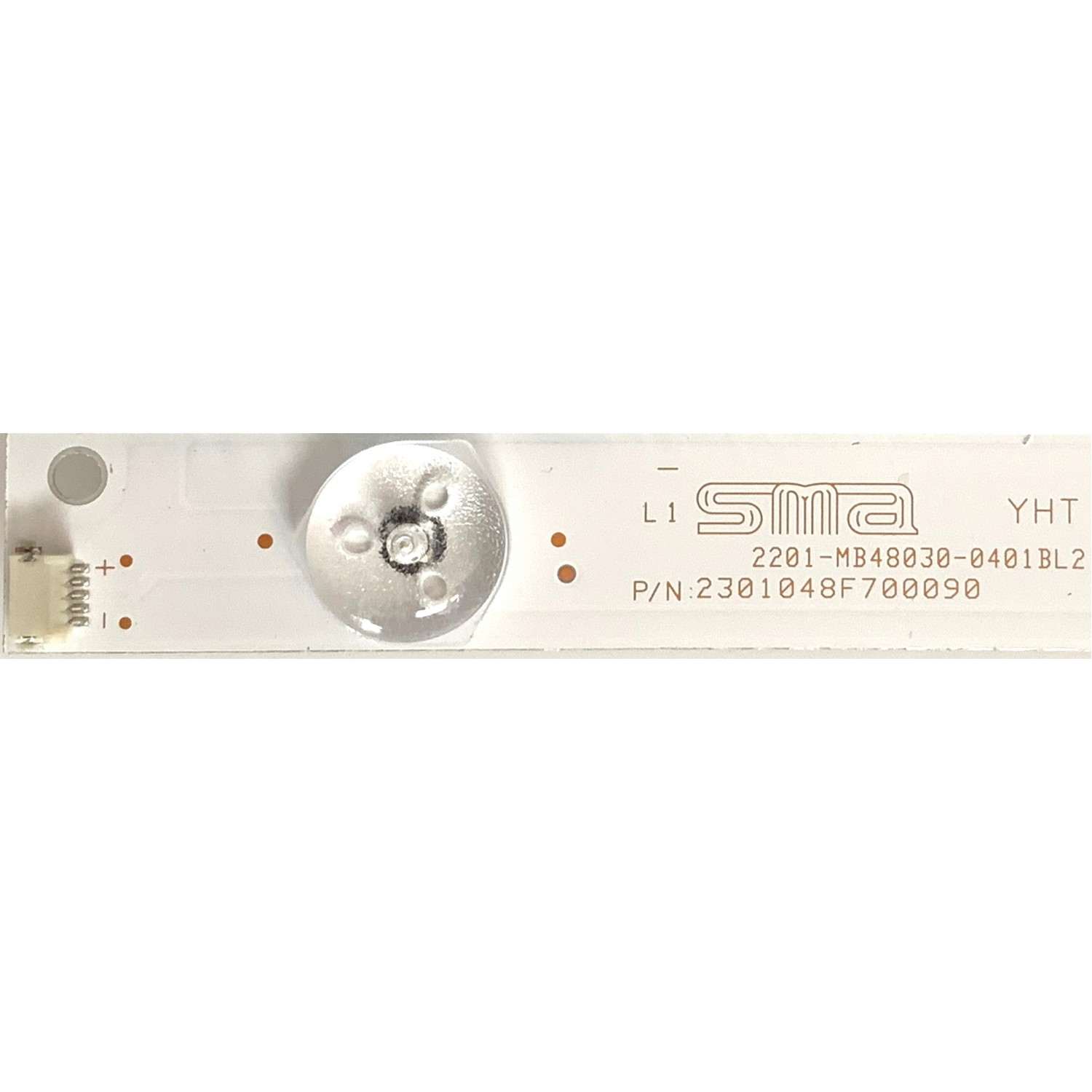 KIT DE LED'S PARA TV HITACHI ( 8 PZ ) / NUMERO DE PARTE 2301048F700090 / 2301048F700100 / 2201-MB48030-0401BR2 / 2201-MB48030-0401BL2 / MODELO 48K3 - Imagen 2