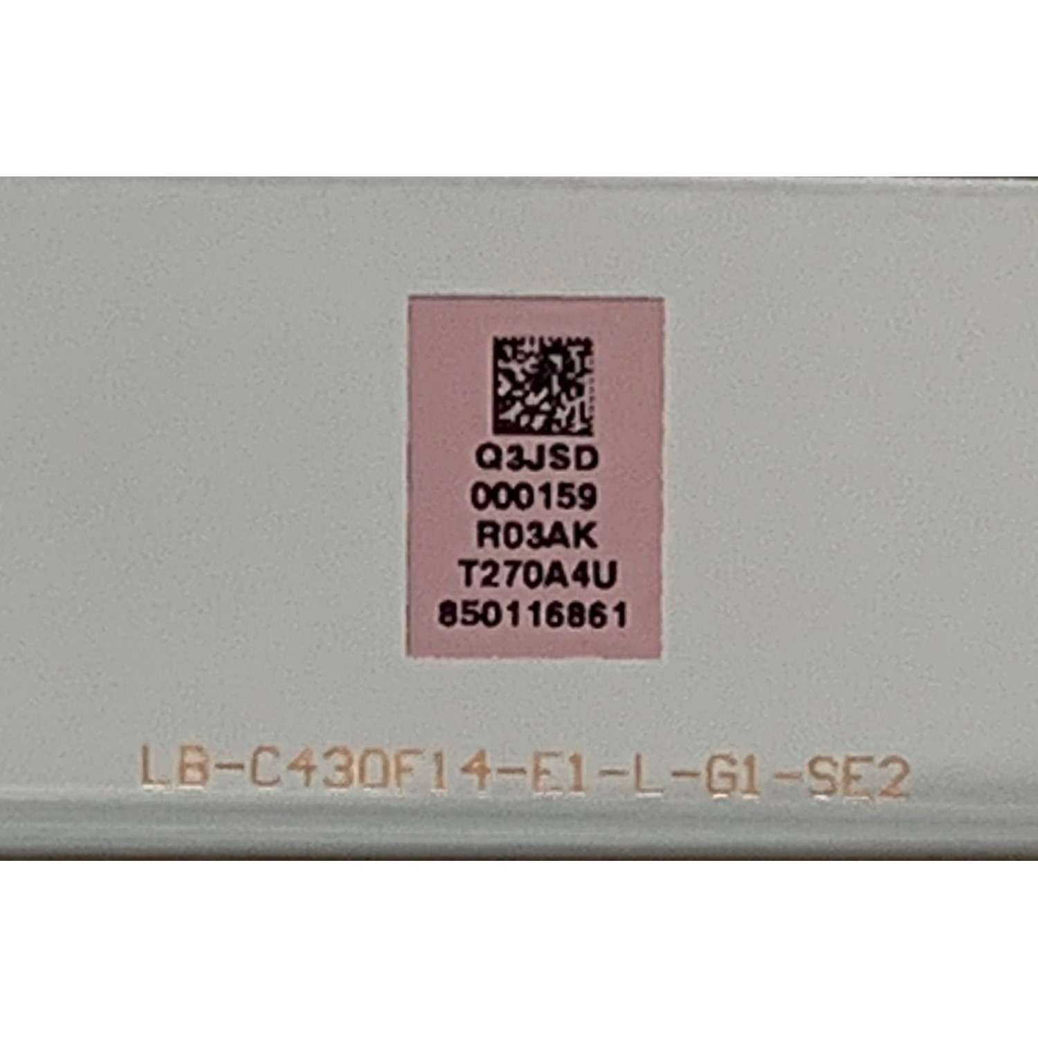 KIT DE LED'S PARA HITACHI ( 8 PZ ) / NUMERO DE PARTE SVJ430A07 / SVJ430A07_REV07 / 150122 / GD43D2000 / E350839 / MODELO LE43A509 - Imagen 3
