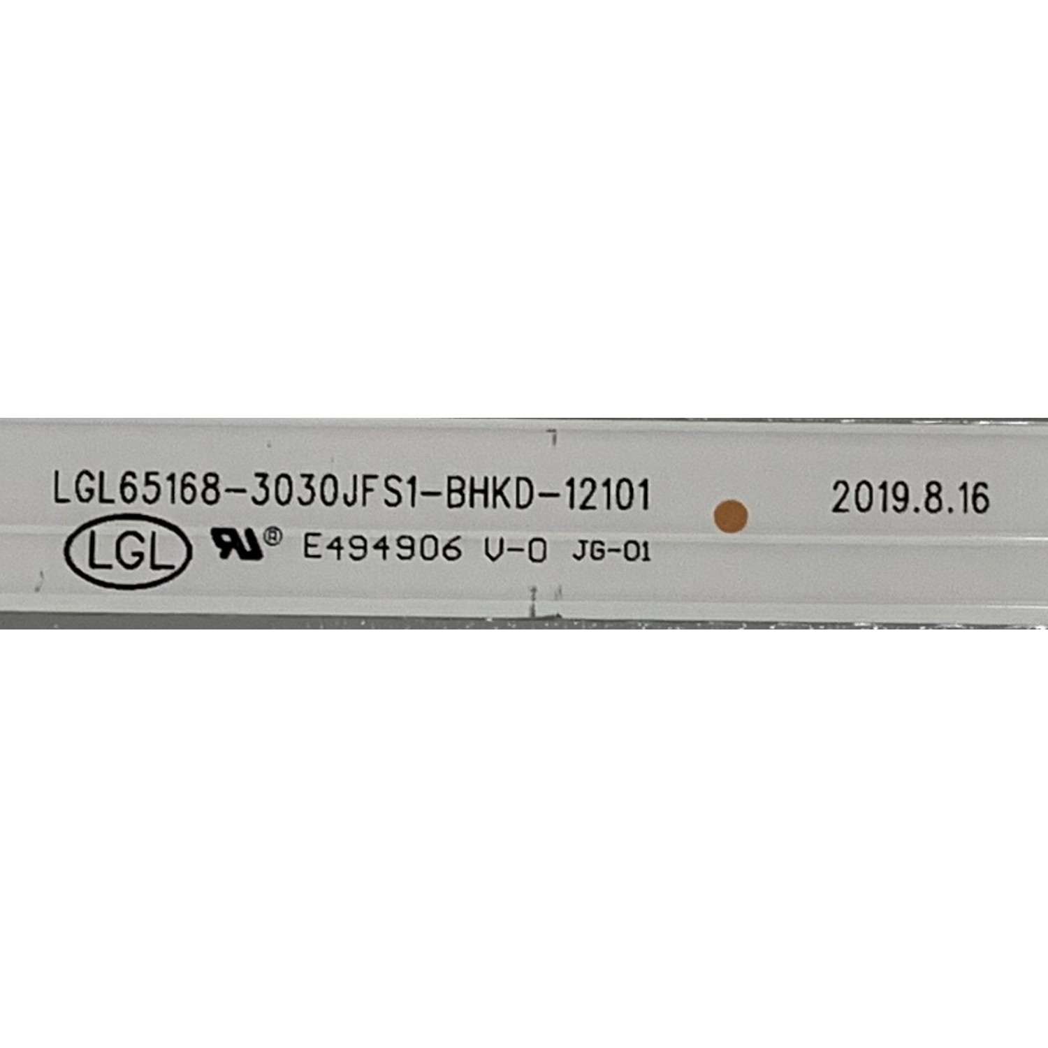 KIT DE LED'S PARA TV ( 16 PZ ) / NUMERO DE PARTE LGL65168-3030JFS1-BHKD-12101 / E494906 / BH-20255 - Imagen 2