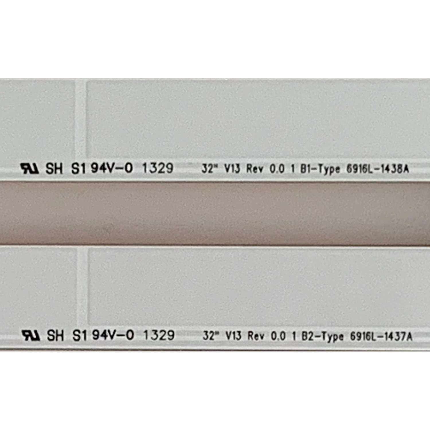 KIT DE LED'S PARA TV LG ( 3 PZ ) / NUMERO DE PARTE 6916L-1437A / 6916L-1438A / PANEL LC320DUE(SF)(R1) / MODELO 32LN5300-UB / 32LN5300-UB.BUSYLWM / MAS MODELOS EN DESCRIPCIÓN - Imagen 2
