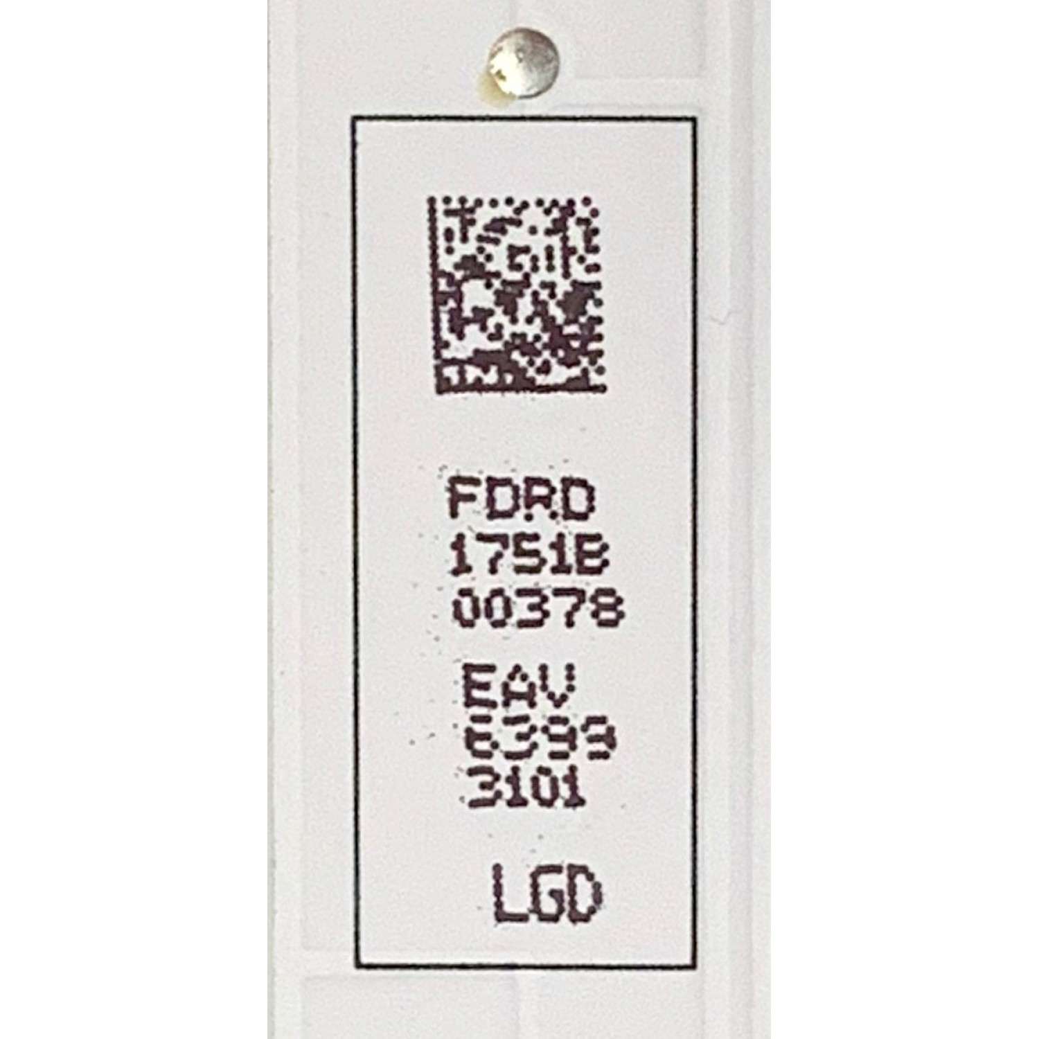 KIT DE LED'S PARA TV LG ((5 PIEZAS)) / NUMERO DE PARTE EAV63993101 / 3PCM00798A / 75UK65 / LGIT.75UK65 REV00.170914 / REV0.1_180817_3PCM00798A / PANEL NC750DQF-AAHR1 / MODELO 75UM8070PUA / 75UM7570PUD - Imagen 4