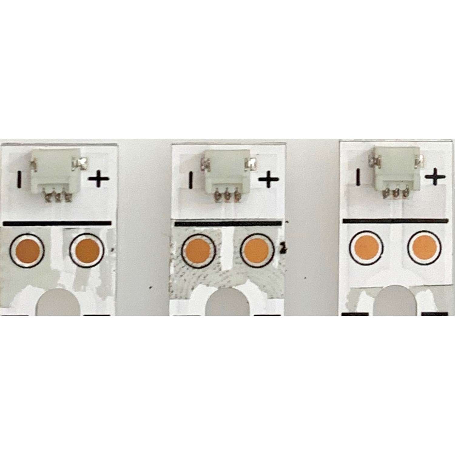 KIT DE LED'S PARA TV HISENSE (10 PIEZAS) / NUMERO DE PARTE CRH-BX65S1U013030T10068BR / 03E348124HN / C301 / 21115500 / PANEL HD650S1U01-K1\S0\GM\CKD\ROH / MODELO 65RGE1 - Imagen 4